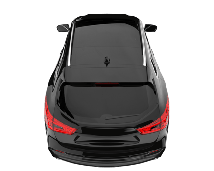 Realistic SUV isolated on transparent background. 3d rendering - illustration png