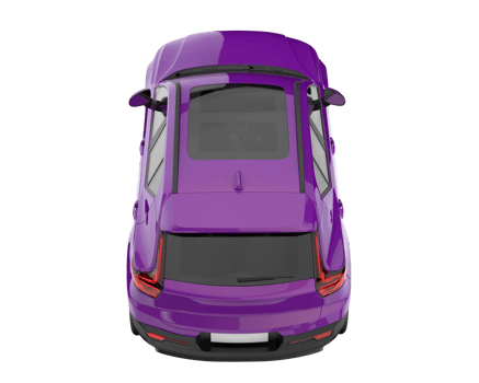 Realistic SUV isolated on transparent background. 3d rendering - illustration png
