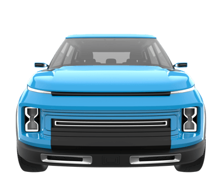 Realistic SUV isolated on transparent background. 3d rendering - illustration png
