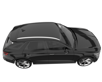 Realistic SUV isolated on transparent background. 3d rendering - illustration png