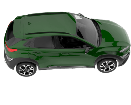 Realistic SUV isolated on transparent background. 3d rendering - illustration png