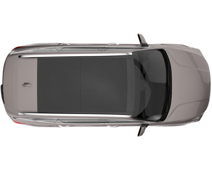 Realistic SUV isolated on transparent background. 3d rendering - illustration png