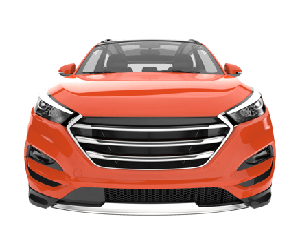 Realistic SUV isolated on transparent background. 3d rendering - illustration png