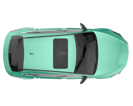 Realistic SUV isolated on transparent background. 3d rendering - illustration png