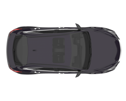 Realistic SUV isolated on transparent background. 3d rendering - illustration png