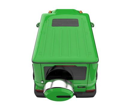 Realistic SUV isolated on transparent background. 3d rendering - illustration png