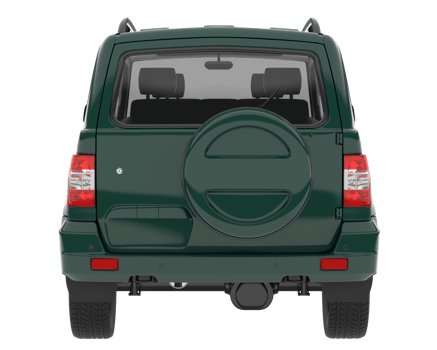 Realistic SUV isolated on transparent background. 3d rendering - illustration png