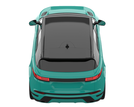 Realistic SUV isolated on transparent background. 3d rendering - illustration png