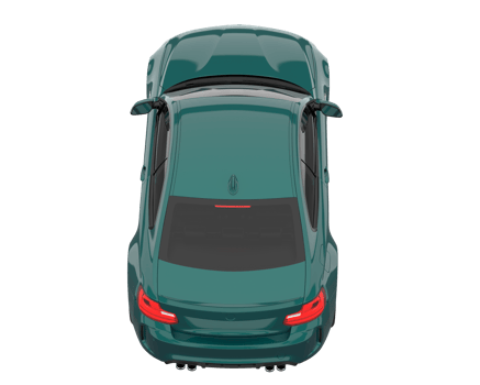 Sport car isolated on transparent background. 3d rendering - illustration png