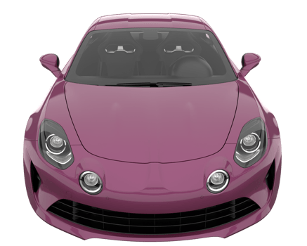 Sport car isolated on transparent background. 3d rendering - illustration png