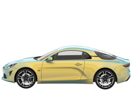 Sport car isolated on transparent background. 3d rendering - illustration png