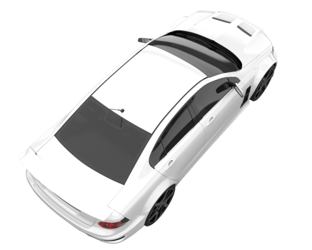 Sport car isolated on transparent background. 3d rendering - illustration png