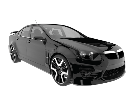 Sport car isolated on transparent background. 3d rendering - illustration png