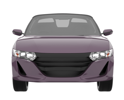 Sport car isolated on transparent background. 3d rendering - illustration png