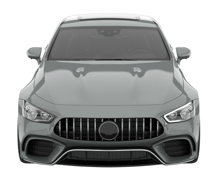 Sport car isolated on transparent background. 3d rendering - illustration png