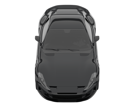 Sport car isolated on transparent background. 3d rendering - illustration png