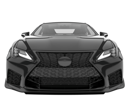 Sport car isolated on transparent background. 3d rendering - illustration png