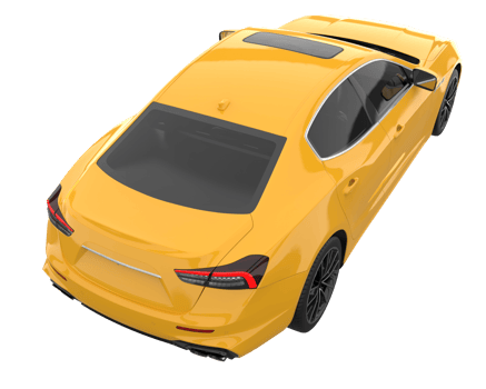 Sport car isolated on transparent background. 3d rendering - illustration png
