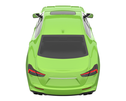 Sport car isolated on transparent background. 3d rendering - illustration png
