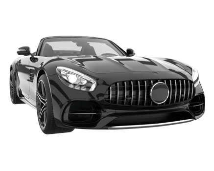 Sport car isolated on transparent background. 3d rendering - illustration png