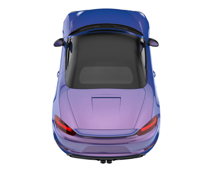 Sport car isolated on transparent background. 3d rendering - illustration png