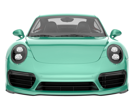 Sport car isolated on transparent background. 3d rendering - illustration png
