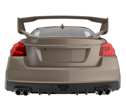 Sport car isolated on transparent background. 3d rendering - illustration png