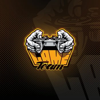 Pro gamer logo esport, sport, or game team mascot. vector