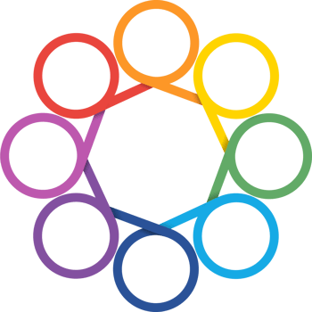 diagram template circle rainbow color png