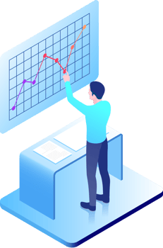 Businessman isometric symbol png