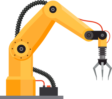 Robotic arm Industrial png