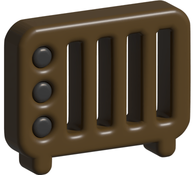 3d icon of radiator png