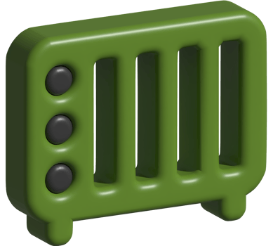 3d icon of radiator png