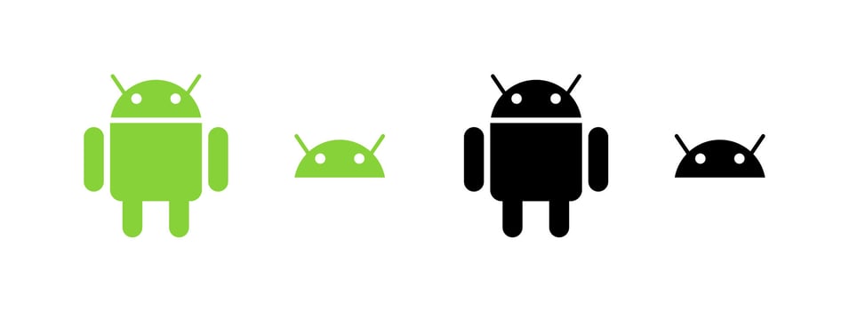 android logo vector, android icon free vector