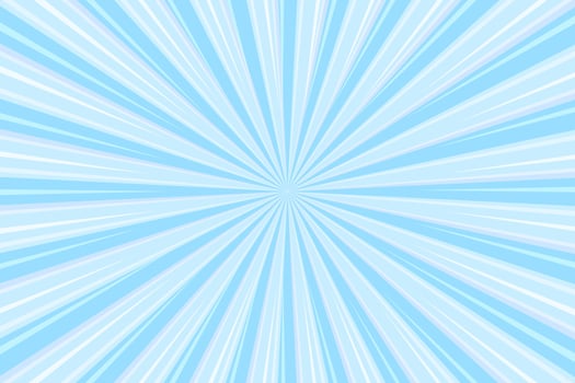 Abstract blue light ray sunburst pattern background vector illustration