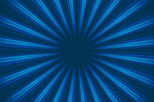 Blue light line abstract background design with burst, vector illustration