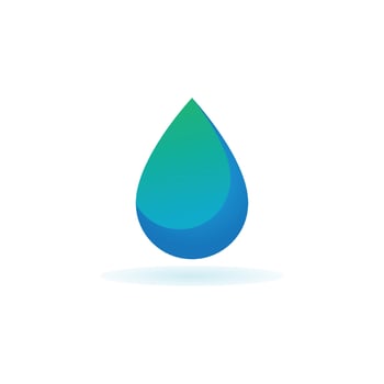 water drop Logo vector