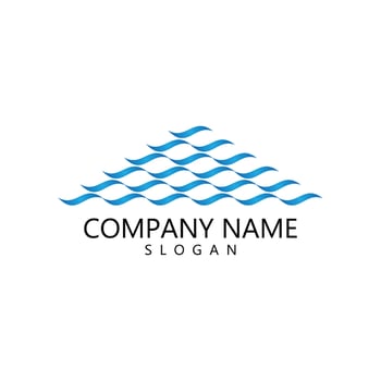 Water wave Logo vector
