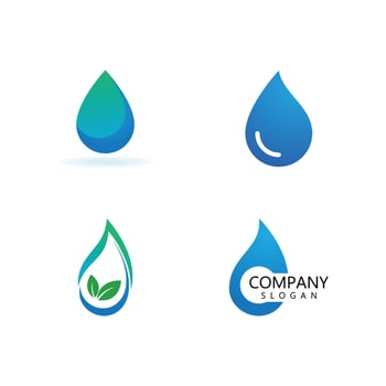 water drop Logo vector
