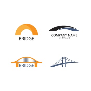 Bridge Logo Template vector