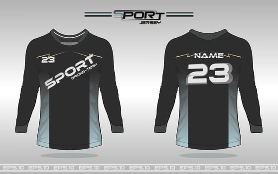 shirt template, racing jersey design, soccer jersey vector