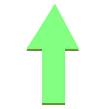 green arrow up png