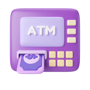 ATM 3D Illustration Icon png