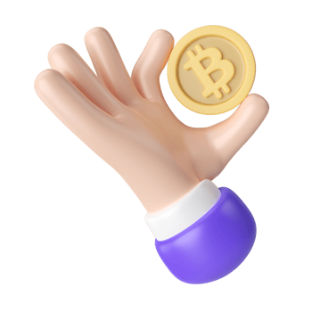 Bitcoin 3D Illustration Icon png