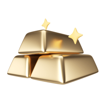 Gold 3D Illustration Icon png
