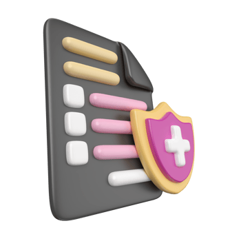 Insurance 3D Illustration Icon png