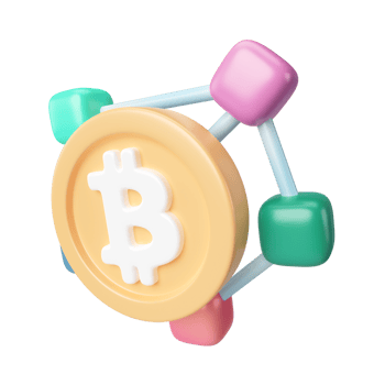Bitcoin 3D Illustration Icon png