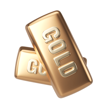 Gold 3D Illustration Icon png