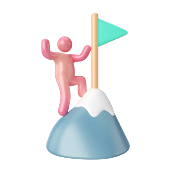 Mission 3D Illustration Icon png