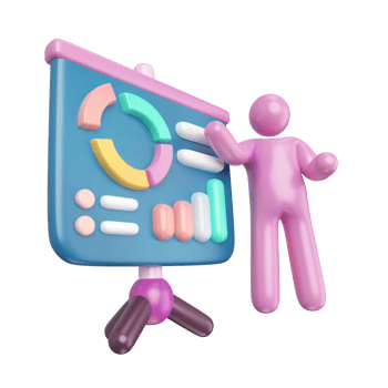 Presentation 3D Illustration Icon png